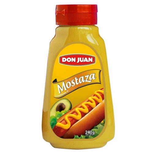 Don Juan Mostaza Botella Pet 240g