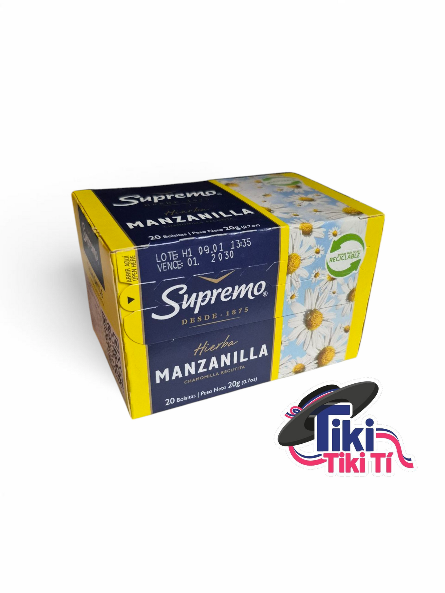 Te de Hierbas (Matico, Boldo, Surtidas, Paico, otras) x 20